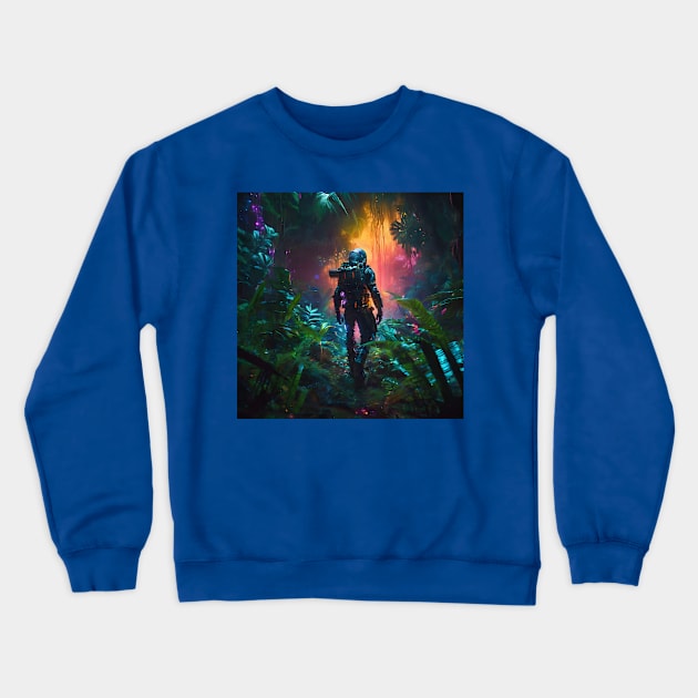 Biopunk space astronaut Crewneck Sweatshirt by Spaceboyishere